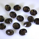 Smoky Quartz loose Stone 1 Pieces 10 x 14 mm Oval Brown faceted Gemstone