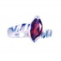Riyo Garnet Handcrafted Silver Silver Ring For Women Sz 5.5 Srgar5.5-26207