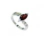 Riyo Garnet Handcrafted Silver Silver Ring For Women Sz 5.5 Srgar5.5-26207