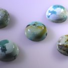 Turquoise loose Stone 1 Pieces 10 x 10 mm Round multi cabochon Gemstone