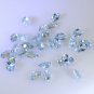 Blue topaz loose Stone 1 Pieces 3 x 5 mm Pear Blue faceted Gemstone