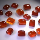 Red onyx loose Stone 1 Pieces 8 x 10 mm Princess Red cabochon Gemstone