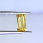 Citrine loose Stone 1 Pieces 5 x 10 mm Emerald cut Yellow faceted Gemstone