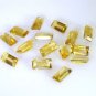 Citrine loose Stone 1 Pieces 5 x 10 mm Emerald cut Yellow faceted Gemstone