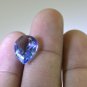 synthetic cubic zirconia Blue shappire cz loose gemstones 1 Pieces 10 x 13 mm Pe