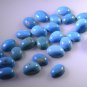 Turquoise  manmade loose Stone 1 Pieces 5 x 7 mm Oval multi cabochon Gemstone