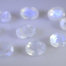 Rainbow Moonstone loose Stone 1 Pieces 5 x 7 mm Oval Multi faceted Gemstone