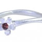 comely Silver Fashion For Her Jewellery Gemstone Ring SRTMP7-74