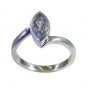 captivating Silver Fashion For Her Jewellery Gemstone Ring SRTMP7-72