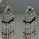 neat Silver Fashion For Her Jewellery Gemstone Earring GPSETMP-7
