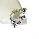Riyo White Initial Silver Jewelry Silver Ring Sets Sz 8 Srwhcz8-1
