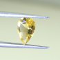 Citrine loose Stone 1 Pieces 7 x 10 mm Pear Yellow faceted Gemstone