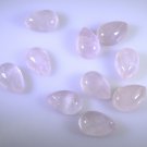Rose Quartz loose Stone 1 Pieces 8 x 12 mm Pear Pink cabochon Gemstone
