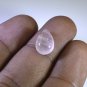 Rose Quartz loose Stone 1 Pieces 8 x 12 mm Pear Pink cabochon Gemstone