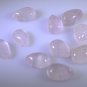 Rose Quartz loose Stone 1 Pieces 8 x 12 mm Pear Pink cabochon Gemstone