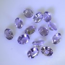 Amethyst loose Stone 1 Pieces 7 x 9 mm Oval Purple faceted Gemstone