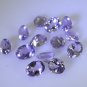 Amethyst loose Stone 1 Pieces 7 x 9 mm Oval Purple faceted Gemstone