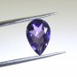 Amethyst loose Stone 1 Pieces 8 x 12 mm Pear Purple faceted Gemstone