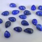 Lapis Lazuli loose Stone 1 Pieces 6 x 9 mm Pear Blue cabochon Gemstone