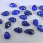 Lapis Lazuli loose Stone 1 Pieces 6 x 9 mm Pear Blue cabochon Gemstone