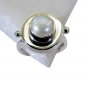 Riyo Pearl Silver Jewellery Stand Silver Ring Women Sz 8 Srpea8-56008