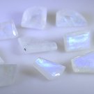 Rainbow Moonstone loose Stone 1 Pieces free size x  mm Fancy Multi faceted Gems
