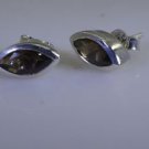 conspicuous Silver Fashion For Her Jewellery Gemstone Earring SETEMP-57