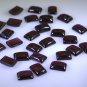 Garnet loose Stone 1 Pieces 5 x 7 mm Emerald cut Red cabochon Gemstone