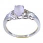 alluring Silver Fashion For Her Jewellery Gemstone Ring SRTMP7-68