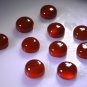 Red onyx loose Stone 1 Pieces 10 x 10 mm Round Red cabochon Gemstone