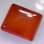 Red onyx loose Stone 1 Pieces 19 x 22 mm Princess Red cabochon Gemstone