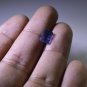iolite loose Stone 1 Pieces 6 x 8 mm Emerald cut Blue faceted Gemstone
