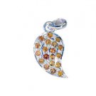 Riyo Citrine Bargain Silver Jewellery  Pendants L 1in Spcit-14032