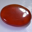 Red onyx loose Stone 1 Pieces 22 x 25 mm Oval Red cabochon Gemstone
