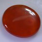 Red onyx loose Stone 1 Pieces 22 x 25 mm Oval Red cabochon Gemstone