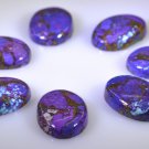 Turquoise loose Stone 1 Pieces 12 x 17 mm Oval multi cabochon Gemstone