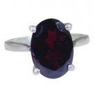pleasing Silver Fashion Women Jewelry Gems Ring SRTMP7-37