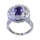 dexterous Silver Fashion Women Jewelry Gems Ring SRTMP7-21