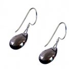 Riyo Smoky Quartz Silver Gemstone Jewelry Vintage Earring L 2in Sesqu-76022