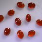 Red onyx loose Stone 1 Pieces 5 x 7 mm Oval Red cabochon Gemstone