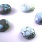 Turquoise loose Stone 1 Pieces 10 x 12 mm Oval multi cabochon Gemstone