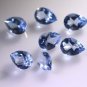 synthetic cubic zirconia Tanzanite cz loose Stone 1 Pieces 6 x 9 mm Pear Blue f