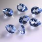 synthetic cubic zirconia Tanzanite cz loose Stone 1 Pieces 6 x 9 mm Pear Blue f