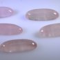 Rose Quartz loose Stone 1 Pieces 8 x 23 mm Oval Pink cabochon Gemstone