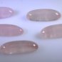 Rose Quartz loose Stone 1 Pieces 8 x 23 mm Oval Pink cabochon Gemstone