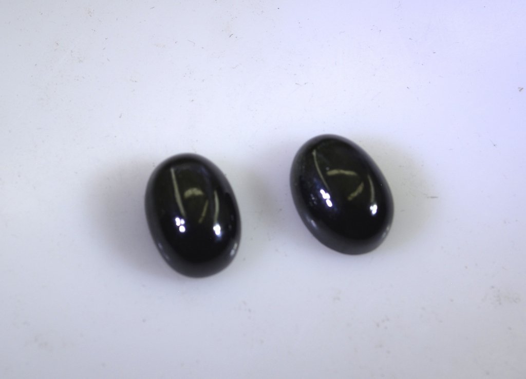 Riyo Quality AA Black onyx black cabochon Gemstone