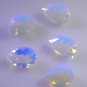 synthetic cubic zirconia Fire opal cz loose Stone 1 Pieces 6 x 9 mm Pear White f