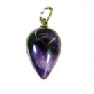 Riyo Amethyst Silver Jewelry Sale Pyramid Pendant L 1in Spame-2114