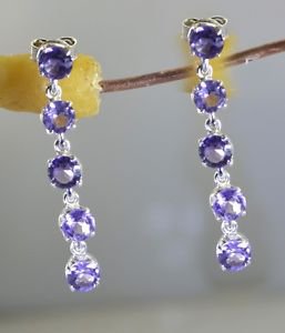 good-looking Silver Fashion For Her Jewellery Gemstone Earring SETEMP-87