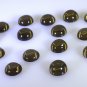 Smoky Quartz loose Stone 1 Pieces 7 x 7 mm Round Brown cabochon Gemstone
